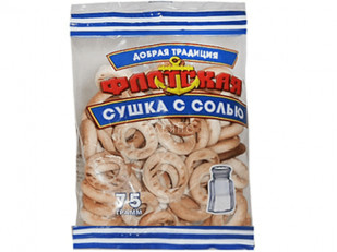 Мучные полоски МАЛИНОВЫЕ со вкусом острых бараньих рёбрышек 76 гр: Сушка с солью 