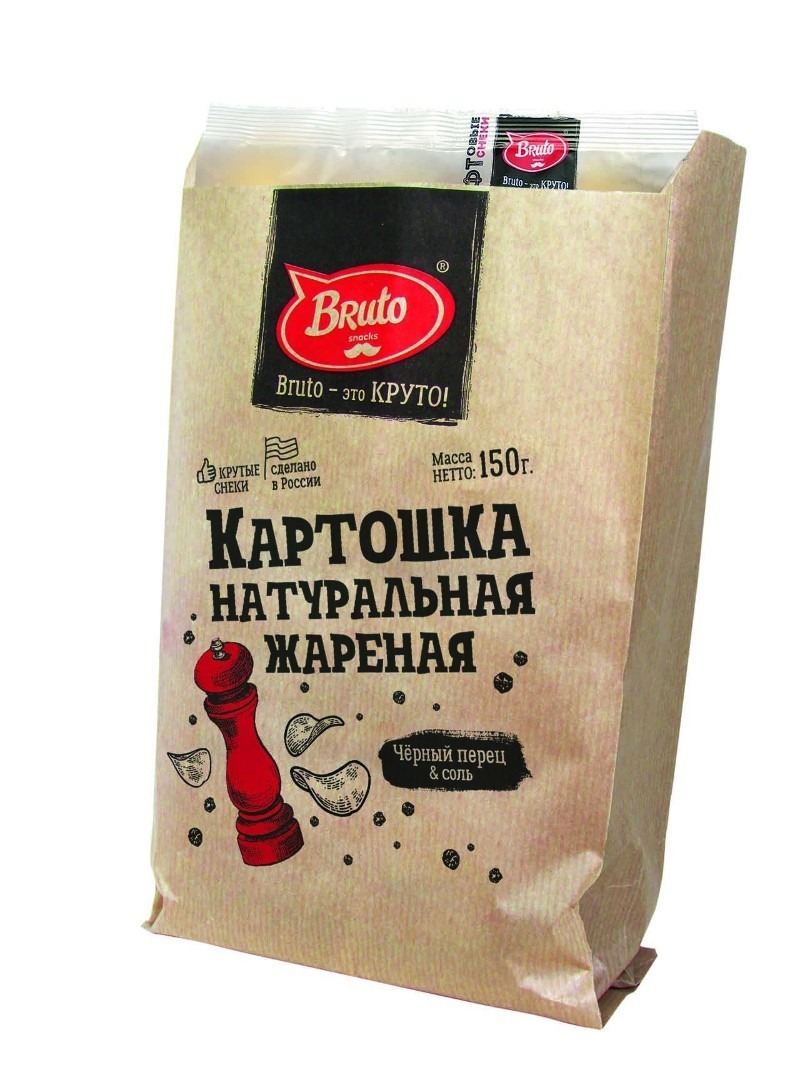 Картофель «Бруто» черный перец 130 гр. в Костроме