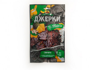 Рыба горячего копчения: Джерки из свинины 