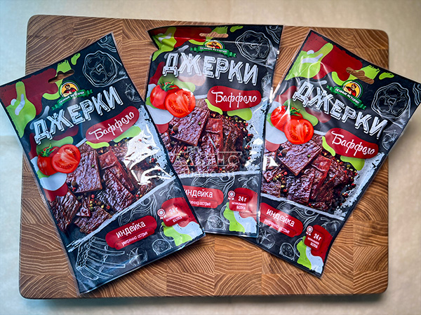 Джерки из индейки "Баффало" 45 гр. в Костроме