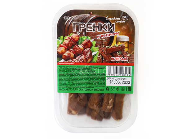 Сурские гренки Шашлык (100 гр) в Костроме