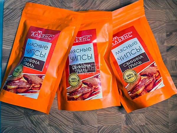 Мясо (АЛЬЯНС) вяленое свинина "Гриль" 50 гр. в Костроме