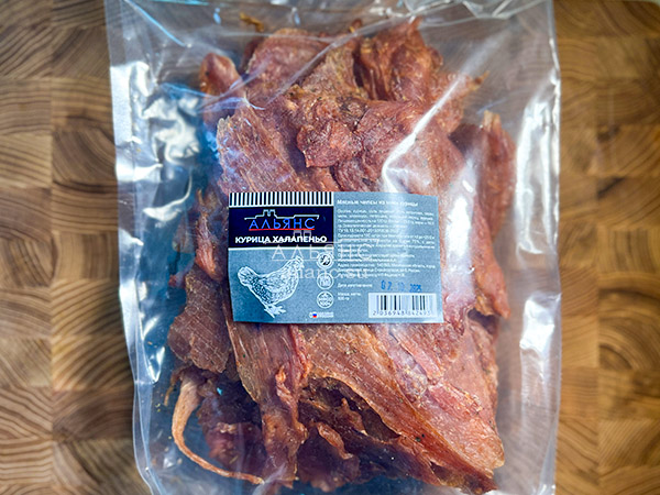 Мясо (АЛЬЯНС) вяленое курица 500гр "С халапеньо" в Костроме