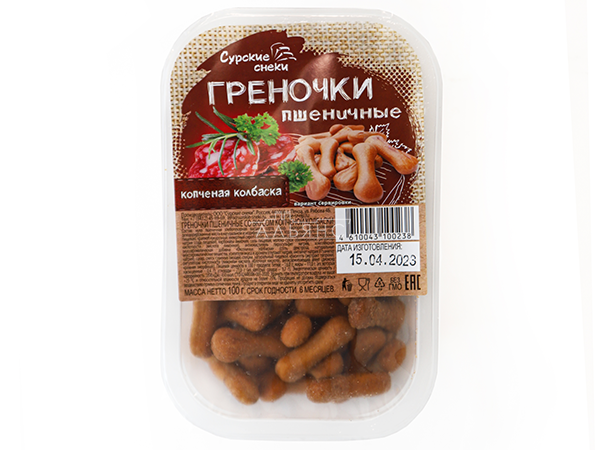 Сурские (ПШЕНИЧНЫЕ) Копченая колбаска (100 гр) в Костроме