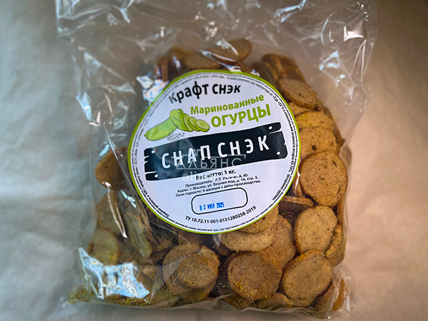 Снапсы ПШЕНИЧНЫЕ "Маринованные огурцы" в Костроме