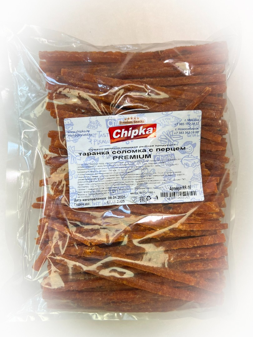 Таранка с перцем (соломка) (Chipka ПРЕМИУМ) в Костроме