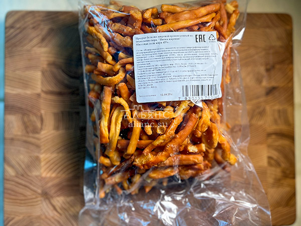 Нитка ЖАРЕНАЯ  Oktobersnack1 кг (сырный продукт) в Костроме