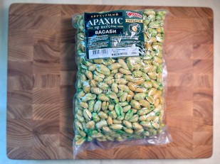 Сыр к пиву: БОБАРАХИС Арахис премиум со вкусом васаби 1кг