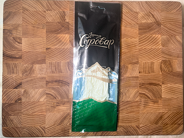 Сыр 60 гр ГОРНЫЙ СЫРОВАР (Паутинка белая с укропом и чесноком) в Костроме