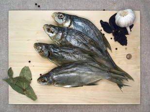 Семга паутинка: Густера вяленая