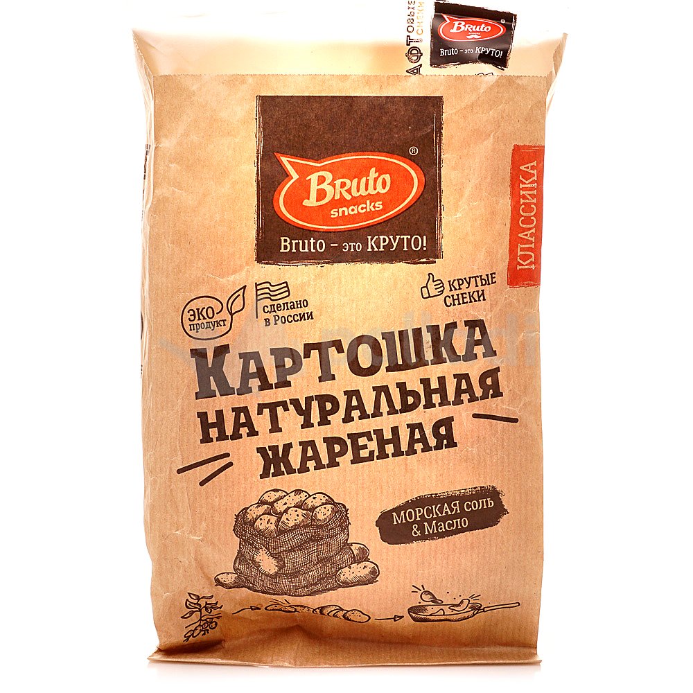 Картофель «Бруто» с солью 70 гр. в Костроме